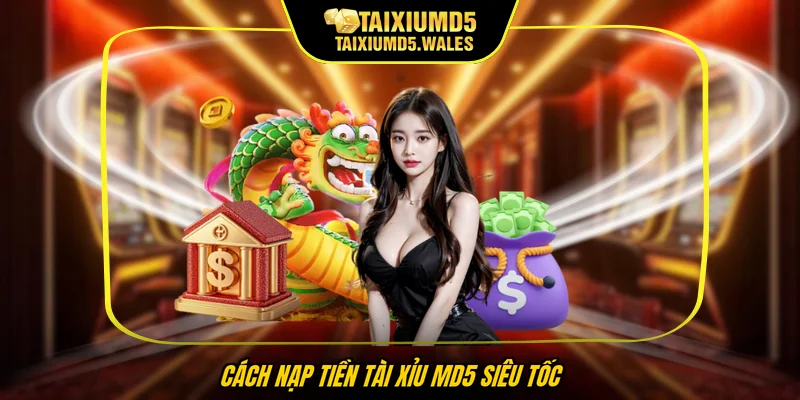 Cách nạp tiền Tài xỉu MD5 siêu tốc