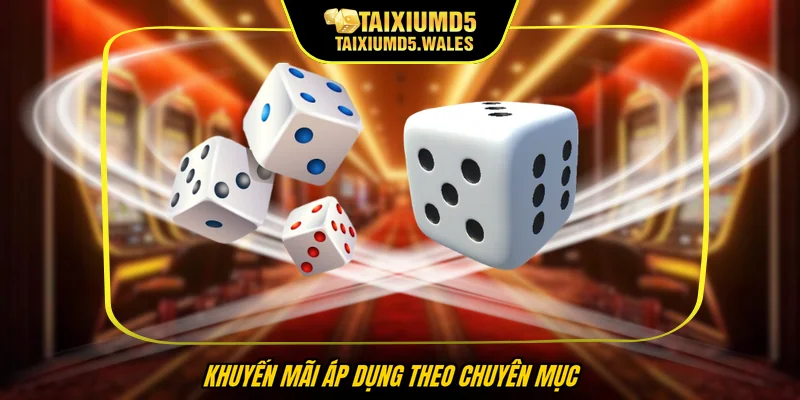 Khuyến mãi áp dụng theo chuyên mục